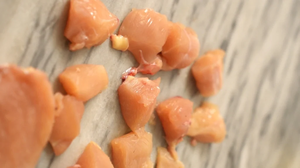 Fresh Raw chicken food for cats and dogs