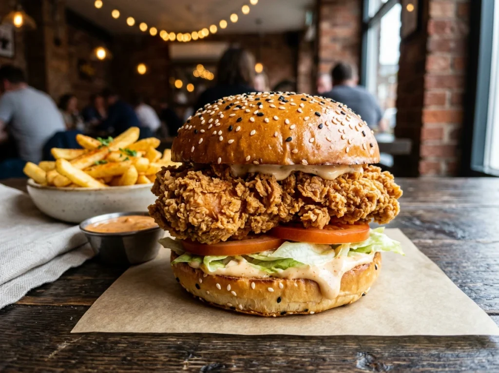 Thigh For Zinger Burger