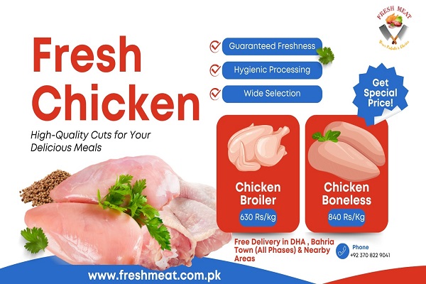 Fresh, Healthy, and Halal Meat Delivered to Your Doorstep in Lalazar, Rawalpindi