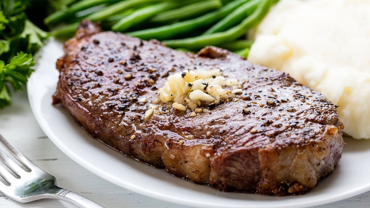 What is the easiest method of making beef steak?